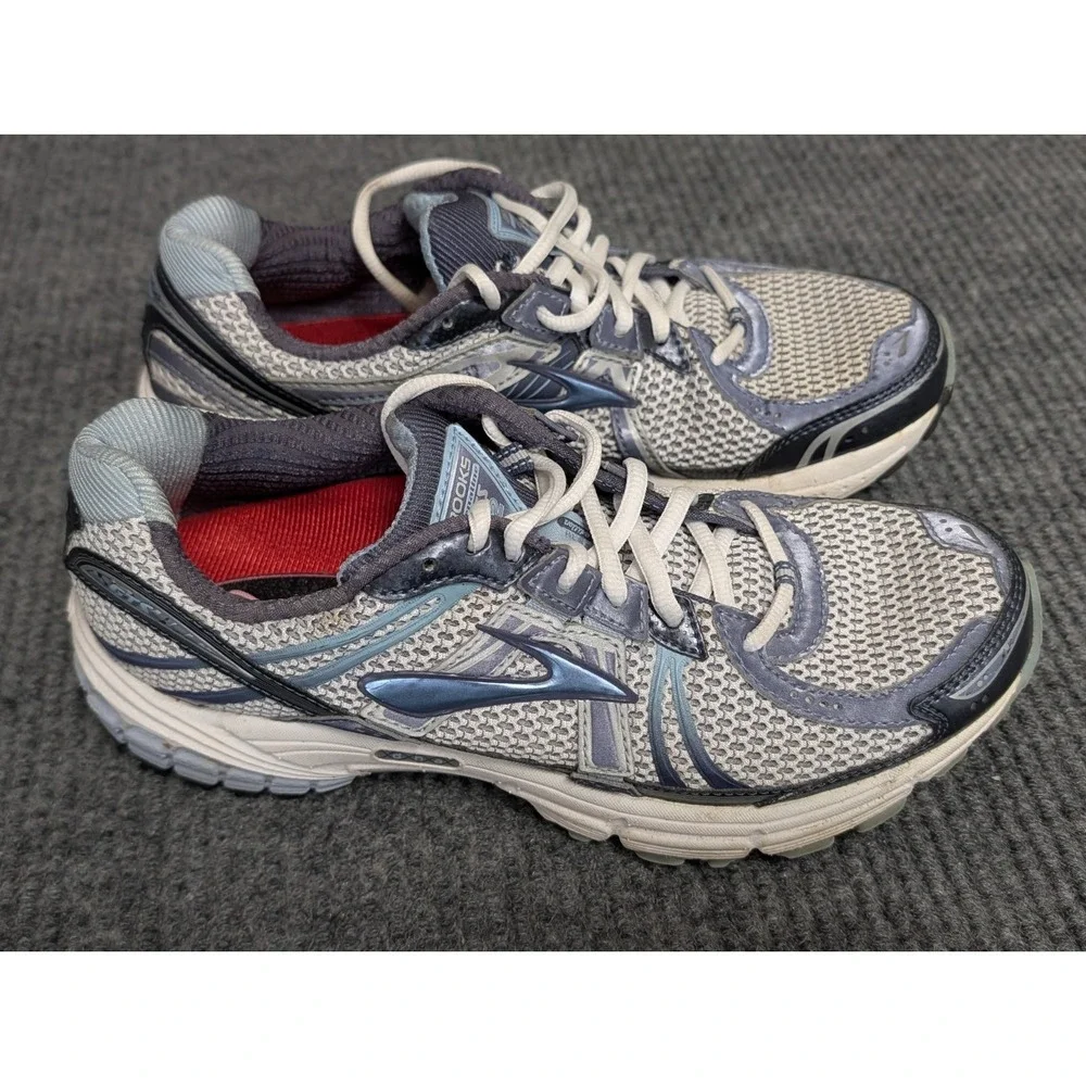 Brooks Adrenaline GTS 12 Running Shoe Womens 10 Narrow Blue Training‎ Walking